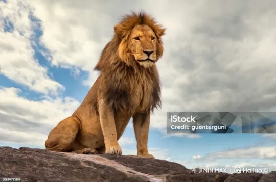 Majestic Lion Showcases Power and Grace in Dynamic Video – AI Generated Video | Hailuo AI