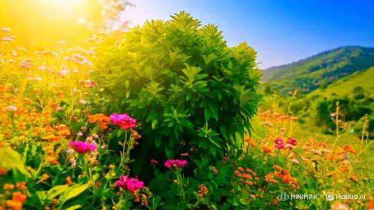 Harmonious Journey Through Ashwagandha's Natural Sanctuary – AI Generated Video | Hailuo AI