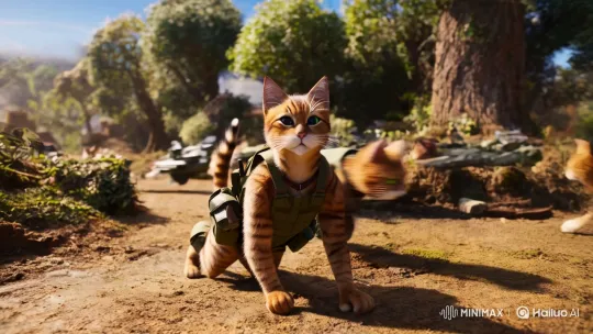 Military Cats in Epic Combat: A Cinematic Masterpiece – AI Generated Video | Hailuo AI