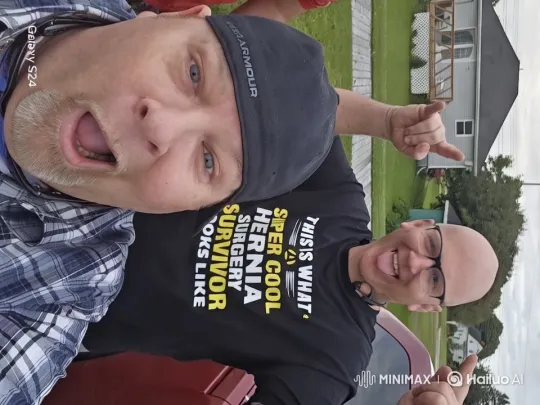 Super Cool Hernia Survivor Celebrates with Friends – AI Generated Video | Hailuo AI
