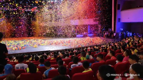Vibrant Concert Timelapse with Diverse Malaysian Audience – AI Generated Video | Hailuo AI