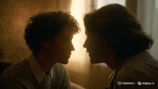 Intimate Kiss in a Dimly Lit Room Captured by Dynamic Camera Movements – AI Generated Video | Hailuo AI