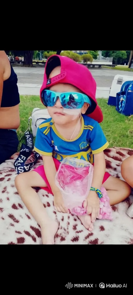 Boy Dancing with Candies in Colorful Park Setting – AI Generated Video | Hailuo AI