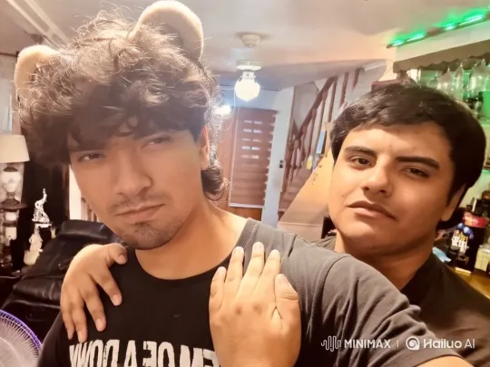 Affectionate Moment Between Two Boys Captured – AI Generated Video | Hailuo AI