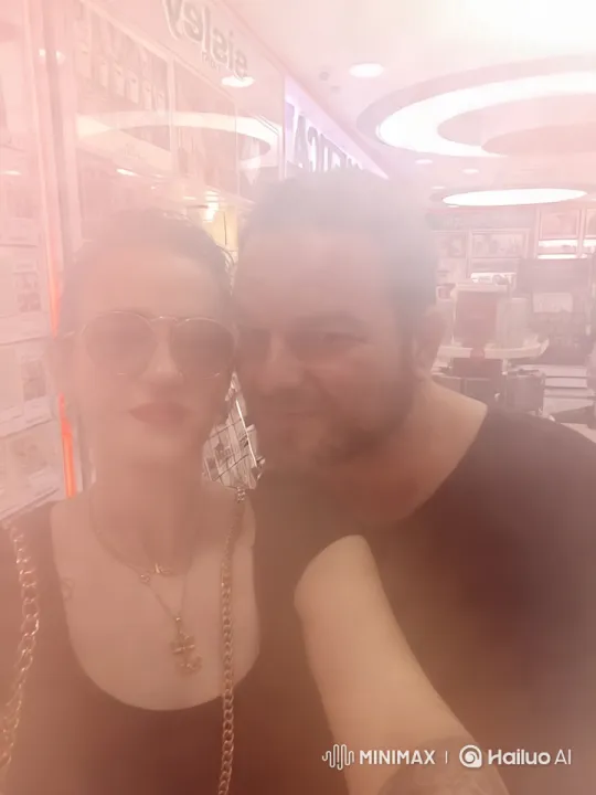 Two Individuals in a Stylish Store Setting – AI Generated Video | Hailuo AI
