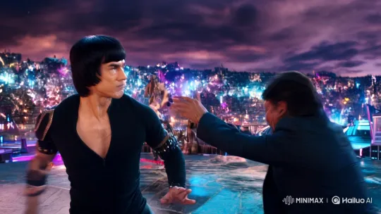 Venkatesh Battles Bruce Lee in Epic Visuals – AI Generated Video | Hailuo AI
