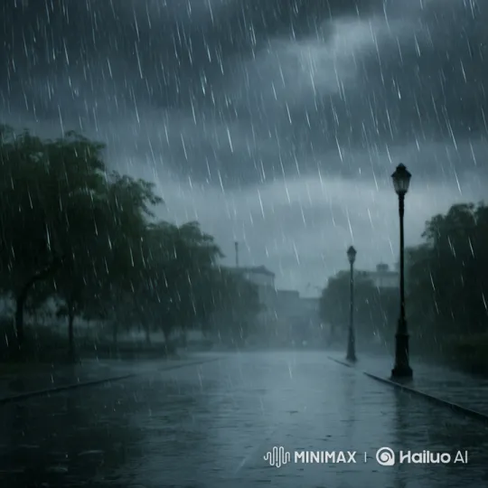 Stormy Night: Power and Beauty of Nature – AI Generated Video | Hailuo AI