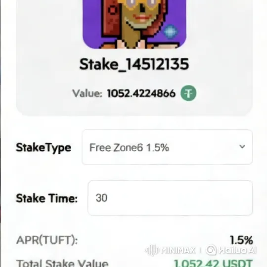 Pixel Art Avatar Staking Interface Overview – AI Generated Video | Hailuo AI
