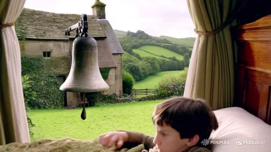 Ancient Bell Foretells Boy's Tragic Death in English Village – AI Generated Video | Hailuo AI