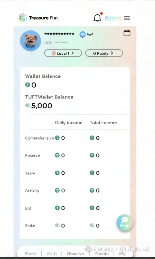 Treasure Fun App Interface Showcase – AI Generated Video | Hailuo AI