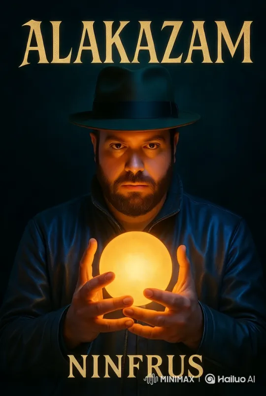 Wizard with Glowing Orb and Dramatic Explosion Scene – AI Generated Video | Hailuo AI
