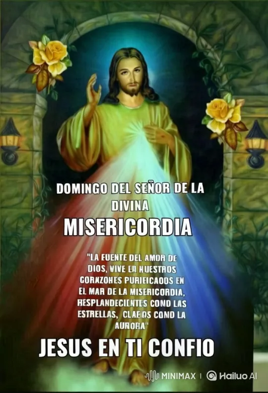 Divine Mercy Sunday: Jesus in Radiant Glory – AI Generated Video | Hailuo AI
