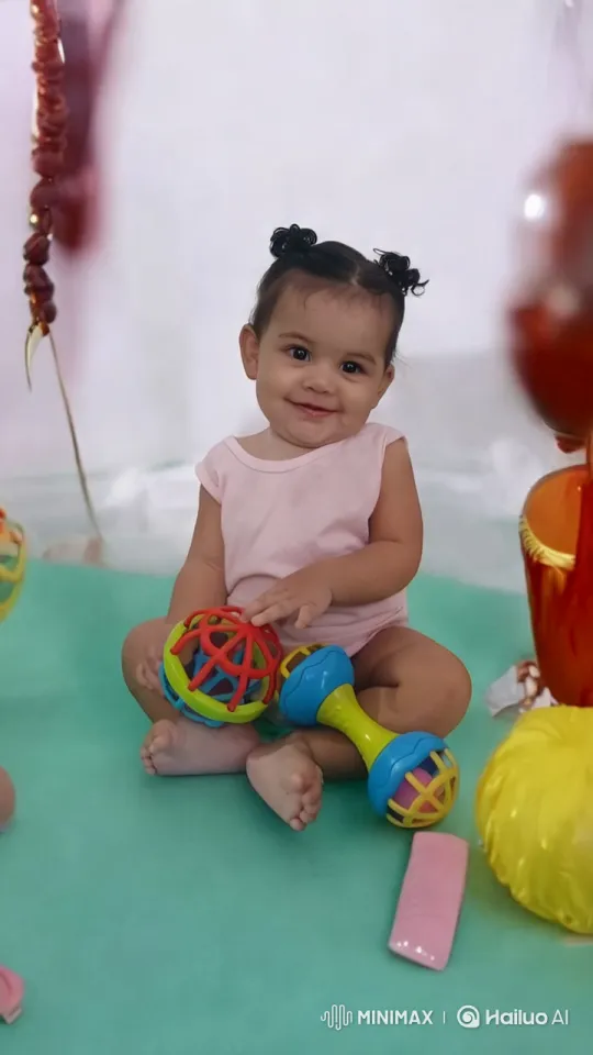 Baby's Playful Interaction with Toys – AI Generated Video | Hailuo AI