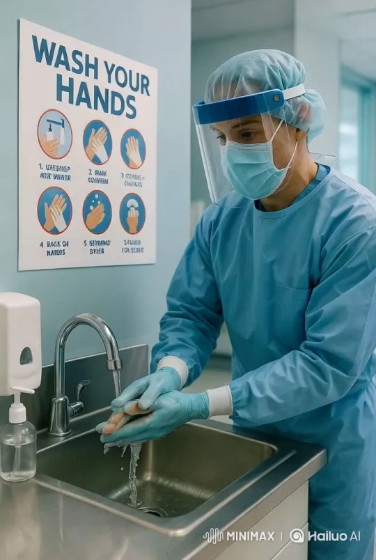 Animated Guide to Effective Handwashing Against Viruses – AI Generated Video | Hailuo AI