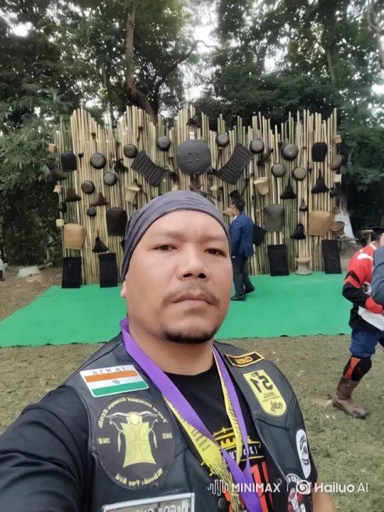 Cultural Scene with Vibrant Bamboo Backdrop – AI Generated Video | Hailuo AI