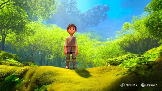 Boy Embarks on Adventure in Enchanted Forest – AI Generated Video | Hailuo AI