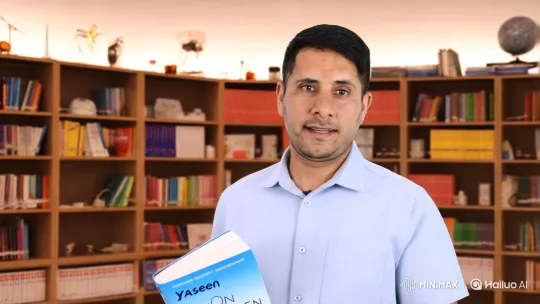 Pharmacist Yaseen Ahmed: Passionate Educator and Author – AI Generated Video | Hailuo AI