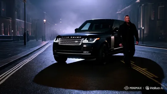 London Hard Man Approaches His Range Rover – AI Generated Video | Hailuo AI