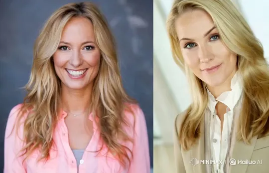 Angela Finger-Erben and Judith Rakers Share Kiss – AI Generated Video | Hailuo AI