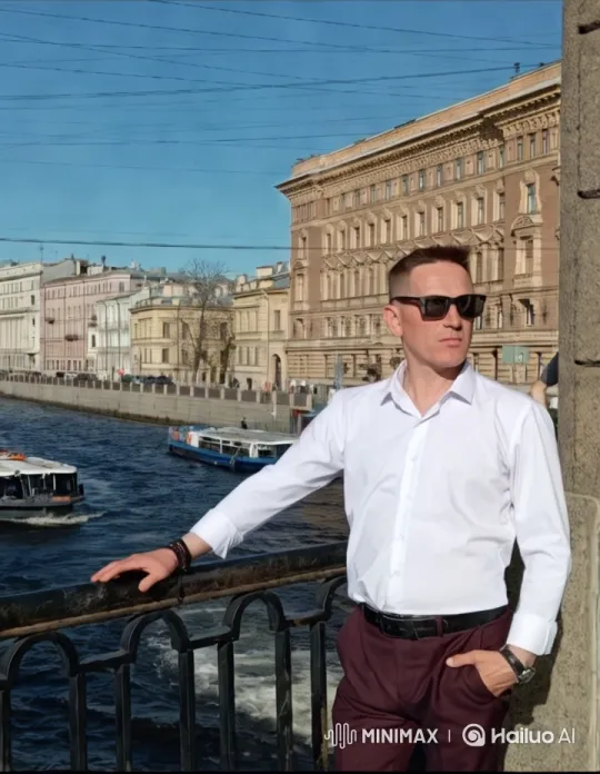 Man Jumps from Bridge into River: Aesthetic and Dynamic Scene – AI Generated Video | Hailuo AI