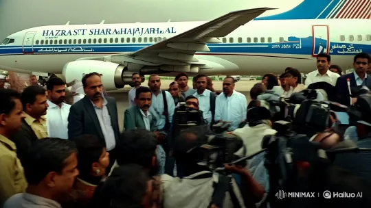 Expatriates Demand Justice at Bangladesh Airport Press Conference – AI Generated Video | Hailuo AI