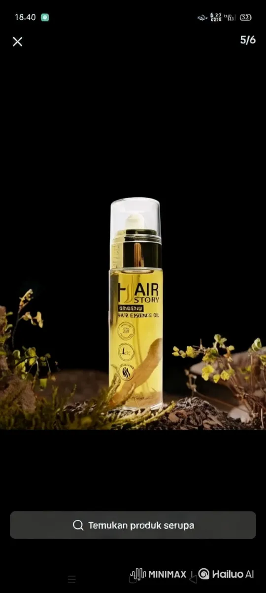 Hair Story Essence Oil: Nature-Inspired Aesthetic Showcase – AI Generated Video | Hailuo AI