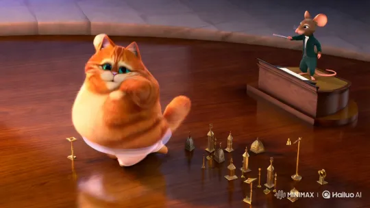 Chubby Cat in Tutu Delights in Whimsical Dance – AI Generated Video | Hailuo AI