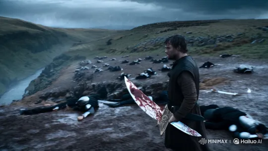 Lucius's Final Stand Against Draegon at Ravenhill – AI Generated Video | Hailuo AI