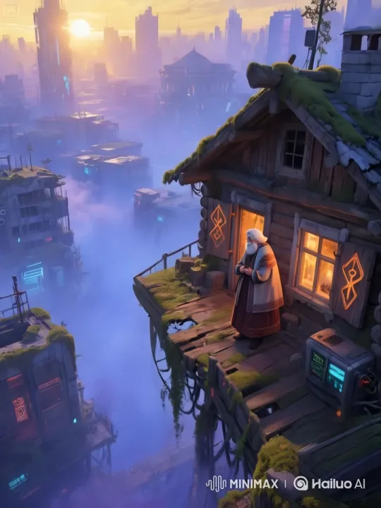 Post-Apocalyptic Cybernetic Ruins Aesthetic Exploration – AI Generated Video | Hailuo AI