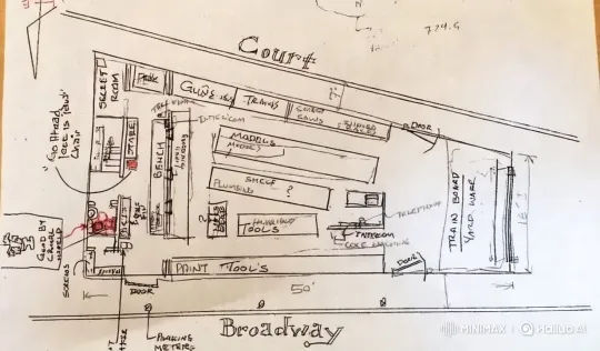Exploration of a Detailed Hand-Drawn Map Layout – AI Generated Video | Hailuo AI