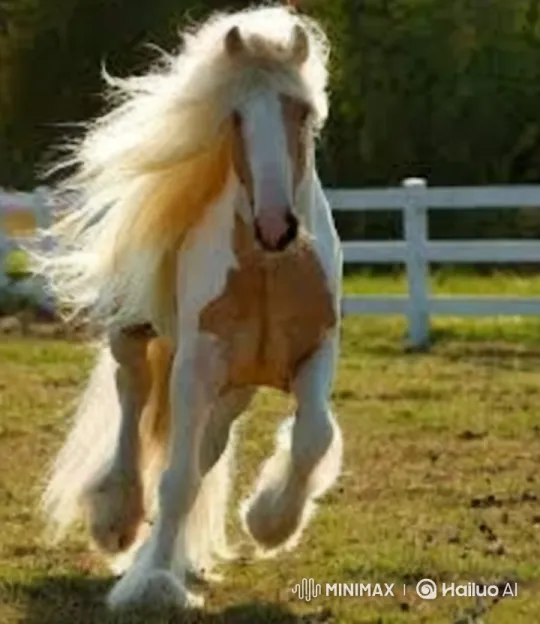 Princess Beautiful and Her Horse in a Majestic Gallop – AI Generated Video | Hailuo AI