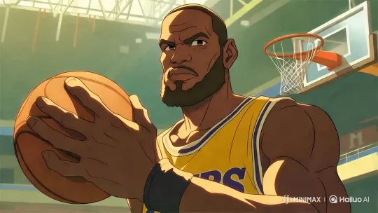 LeBron James' Pants Drop in Playful Basketball Moment – AI Generated Video | Hailuo AI