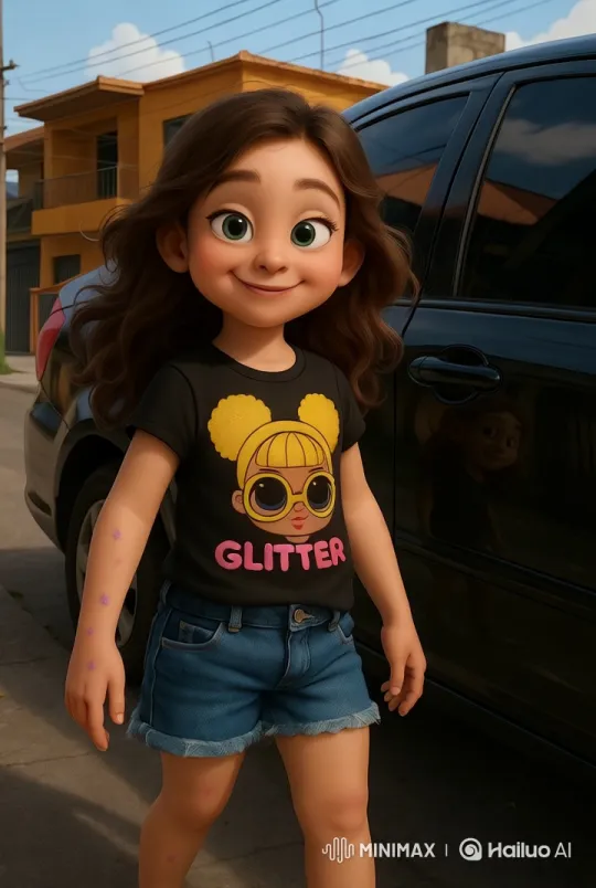 Animated Girl in Suburban Setting - Live2D Short – AI Generated Video | Hailuo AI