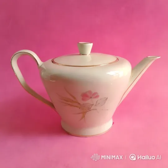 Aesthetic Exploration of a Floral-Design Teapot – AI Generated Video | Hailuo AI