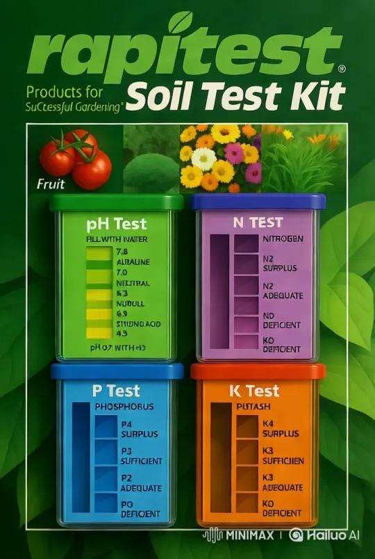 Rapitest Soil Test Kit: Aesthetic Design and Features – AI Generated Video | Hailuo AI