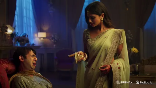 Sadistic Woman Enjoys Torture with Opulent Cigar – AI Generated Video | Hailuo AI