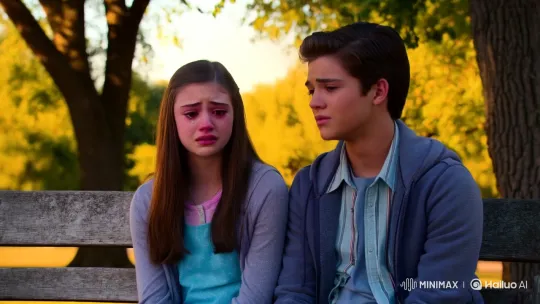 Teen Love and Heartfelt Confessions in Park Setting – AI Generated Video | Hailuo AI