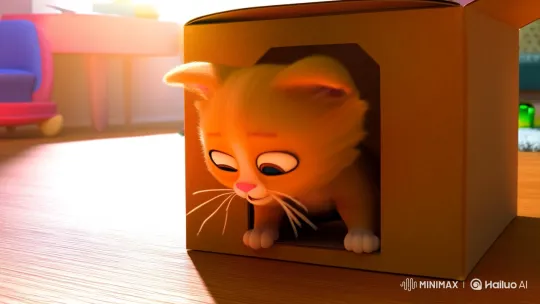 Kitten's Playful Adventures in a Cozy Home – AI Generated Video | Hailuo AI