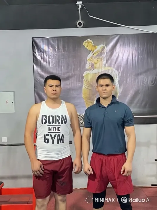 Gym Fashion Transformation with Dynamic Visual Effects – AI Generated Video | Hailuo AI