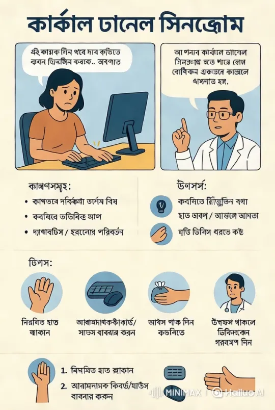 Preventing Carpal Tunnel Syndrome: Tips and Advice – AI Generated Video | Hailuo AI