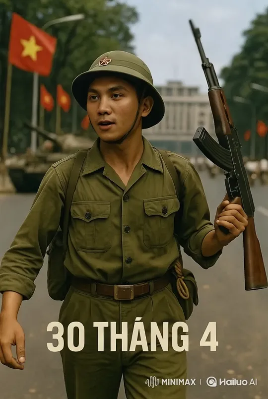 Patriotic Soldier Advances in Military Scene – AI Generated Video | Hailuo AI