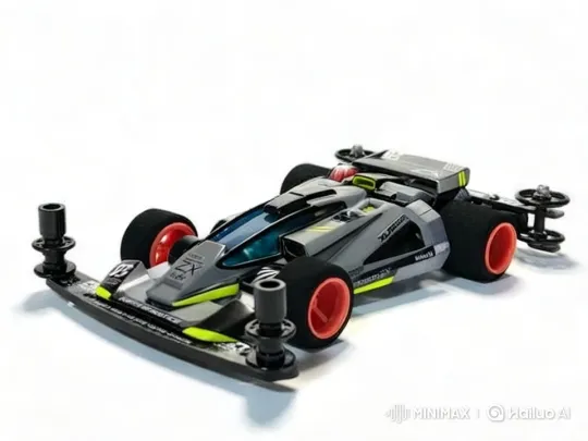 Toy Race Car Showcase: Sleek Design and Aesthetic Appeal – AI Generated Video | Hailuo AI