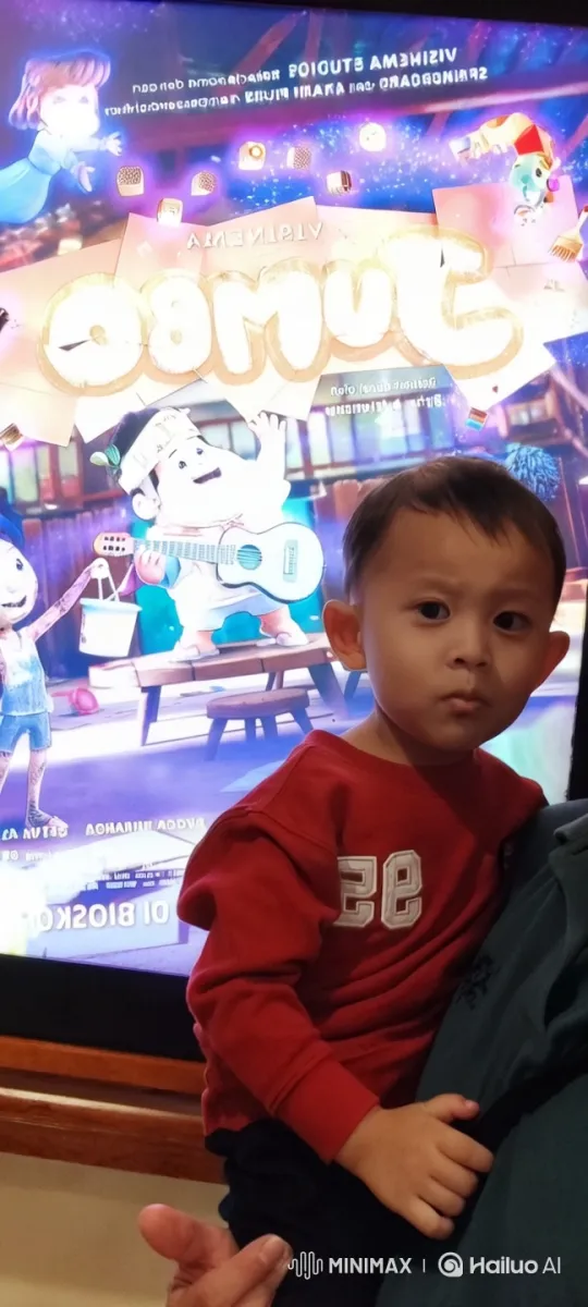 Child Enjoys Singing with Animated Characters – AI Generated Video | Hailuo AI