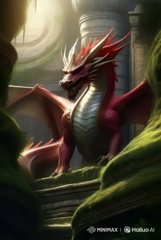 Majestic Dragon Unleashes Power in Dark Fantasy Storm – AI Generated Video | Hailuo AI