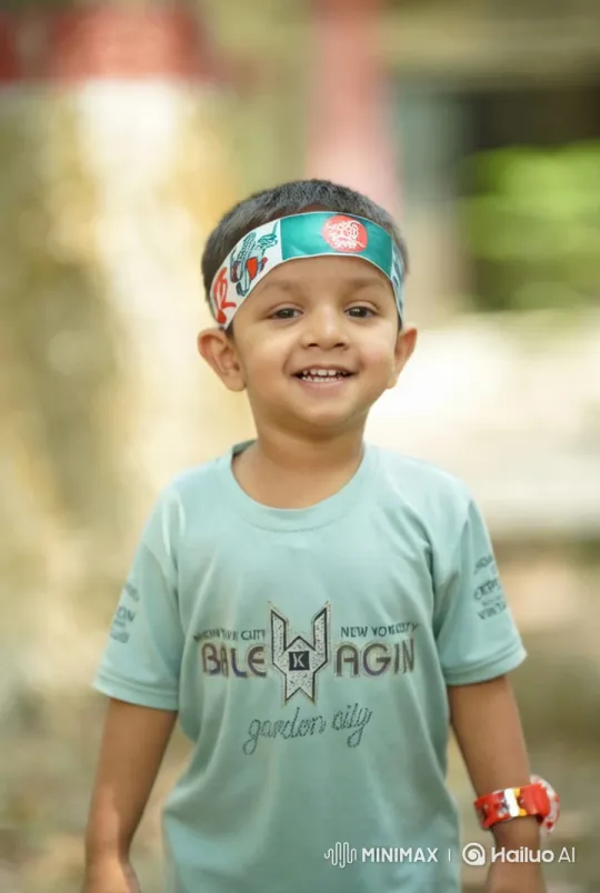 Boy in Garden: Fashion and Serenity – AI Generated Video | Hailuo AI