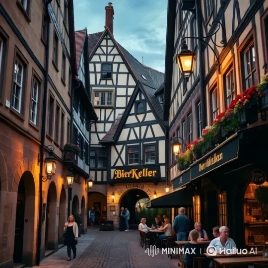 Fantasy Characters Blend into Charming European Street Scene – AI Generated Video | Hailuo AI