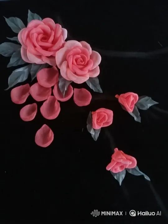 Animated Flight of a Petal in Peaceful Dark Setting – AI Generated Video | Hailuo AI