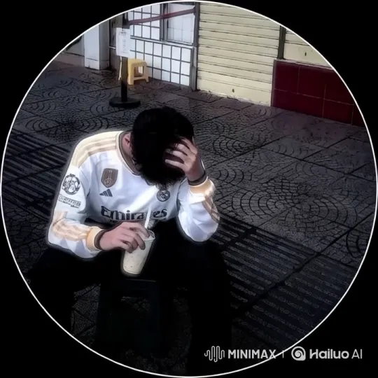 Contemplative Young Man with Iced Coffee in Urban Setting – AI Generated Video | Hailuo AI