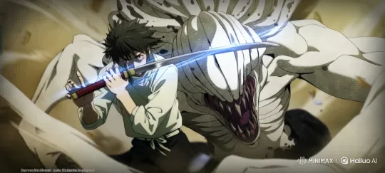 Hero Prepares for Battle Against Monstrous Creature – AI Generated Video | Hailuo AI