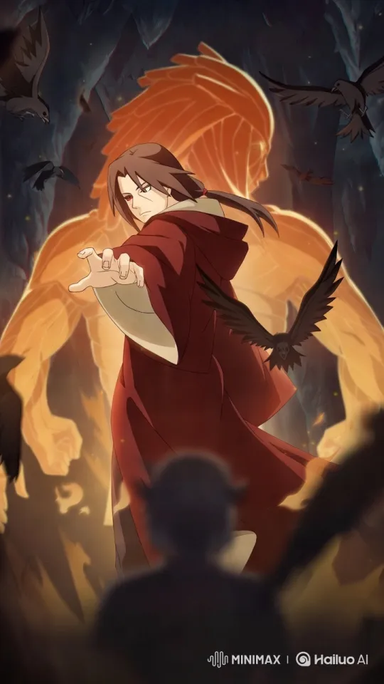 Magical Cave Encounter with Ethereal Figure – AI Generated Video | Hailuo AI